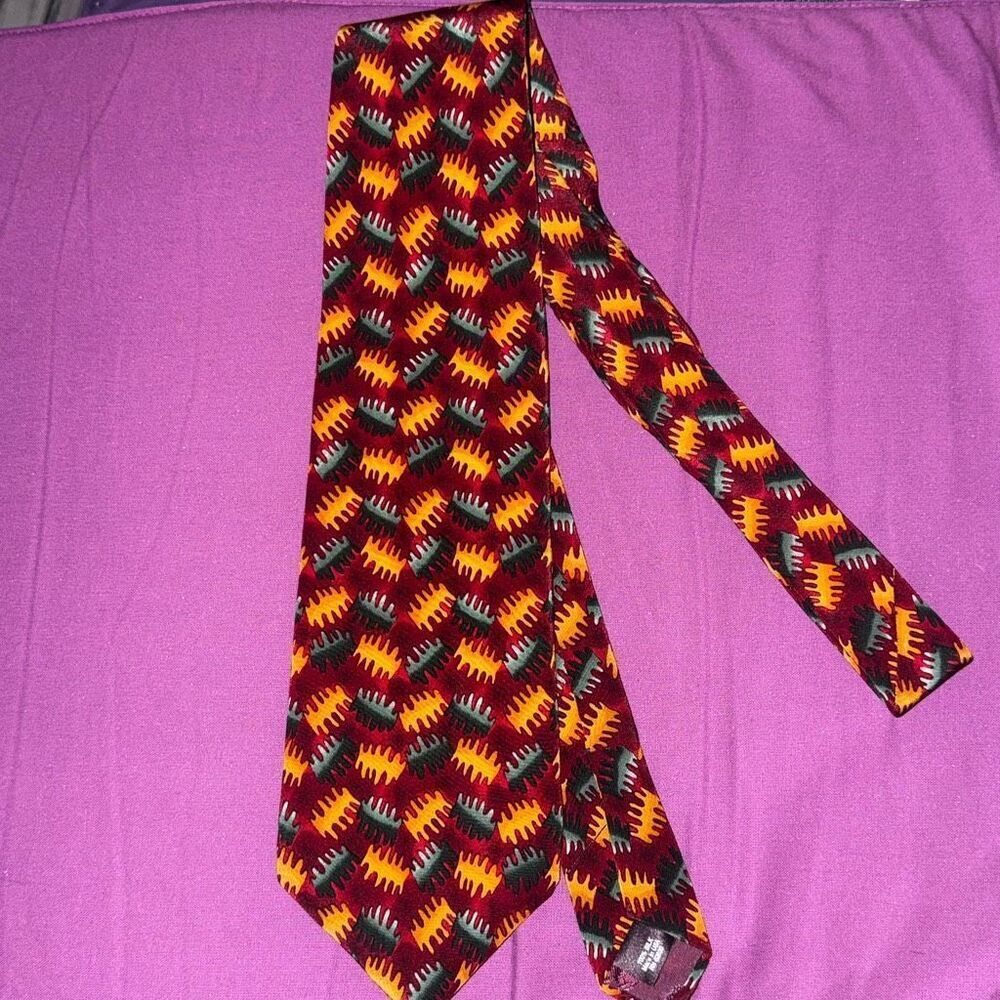 Moleculer Expressions by Stonehenge Silk Necktie Tie